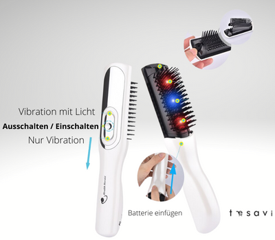 "Tesavi" Haarwachstumbürste
